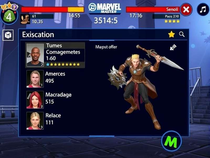 Marvel Mace Master Character Customization